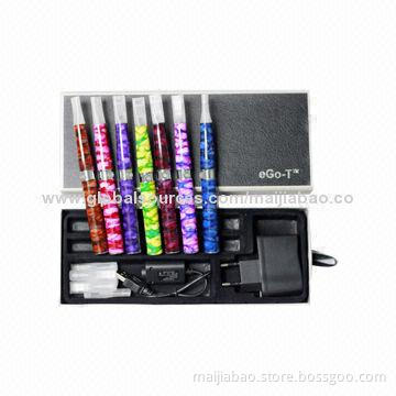 New Model Electronic Cigarette Kit with Colorful Batteries and Atomizers